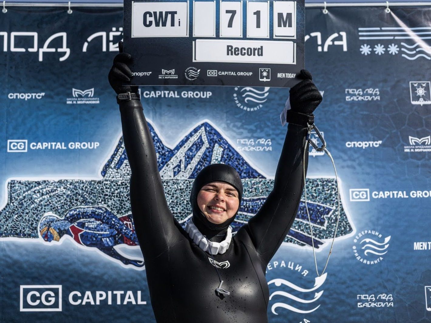 INTO THE COLD WITH WORLD RECORD ICE DIVER OLGA MARKINA